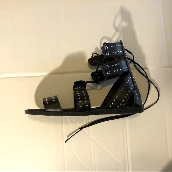 ART BELLA Lace-Up Sandals, Made in Turkey, Black, Women’s Size EU 39 (US… - Picture 2 of 5